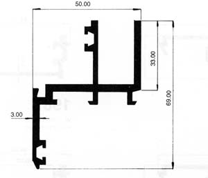 alumunium Curtain Wall-Curtain Wall Group 2083 - 2084